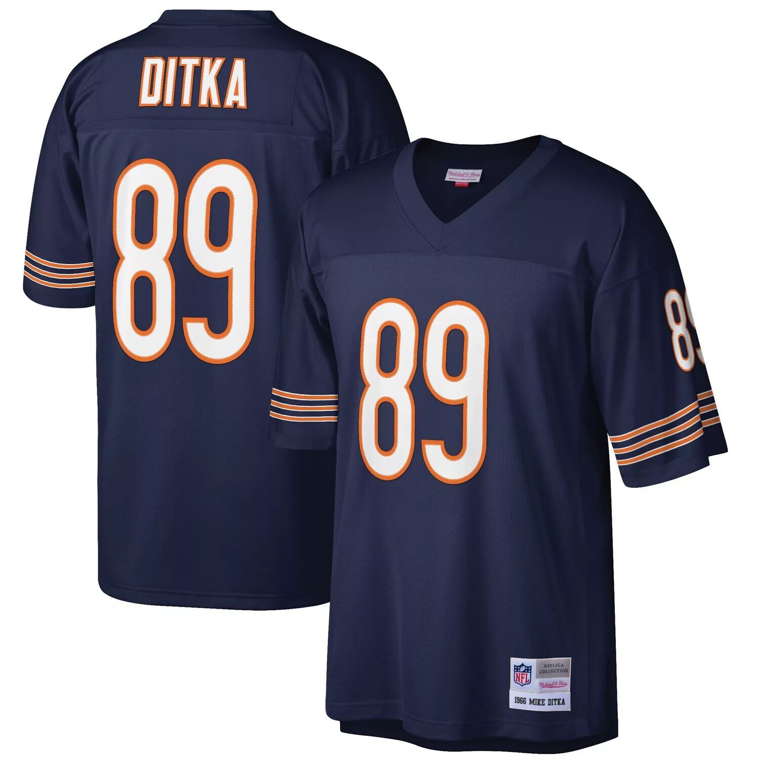 

Мужская футболка Mitchell & Ness Mike Ditka темно-синего цвета Chicago Bears Retired Player Legacy Replica Джерси, Синий, Мужская футболка Mitchell & Ness Mike Ditka темно-синего цвета Chicago Bears Retired Player Legacy Replica Джерси