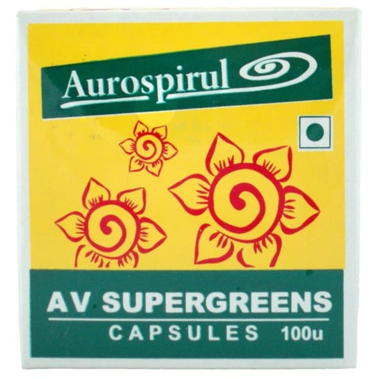 

Aurospirul, Av Supergreens 100 капсул выводит токсины