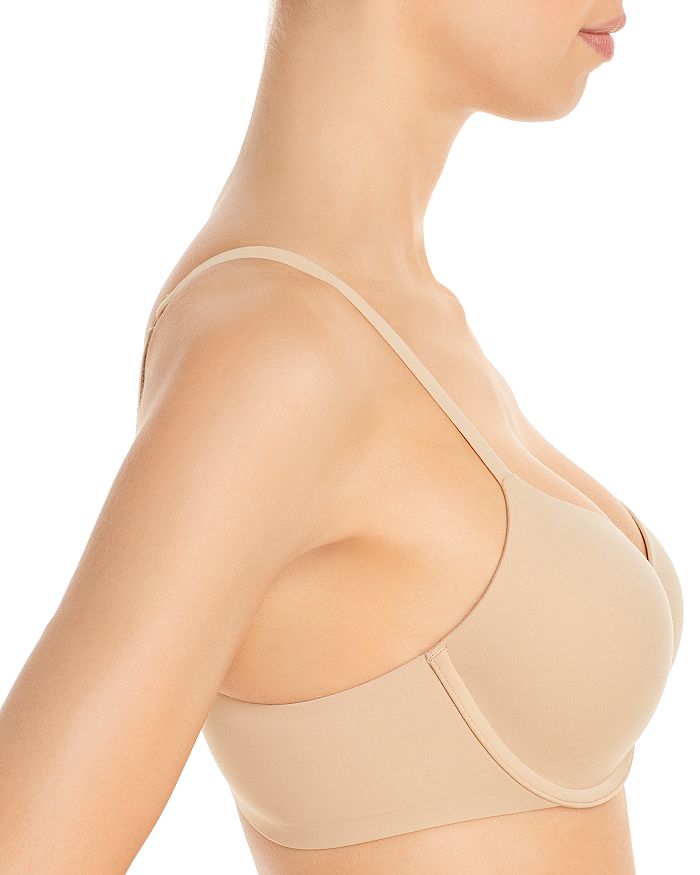 Идеально облегающий бюстгальтер полного покрытия T-Shirt Bra Calvin Klein, коричневый/бежевый — фото 4