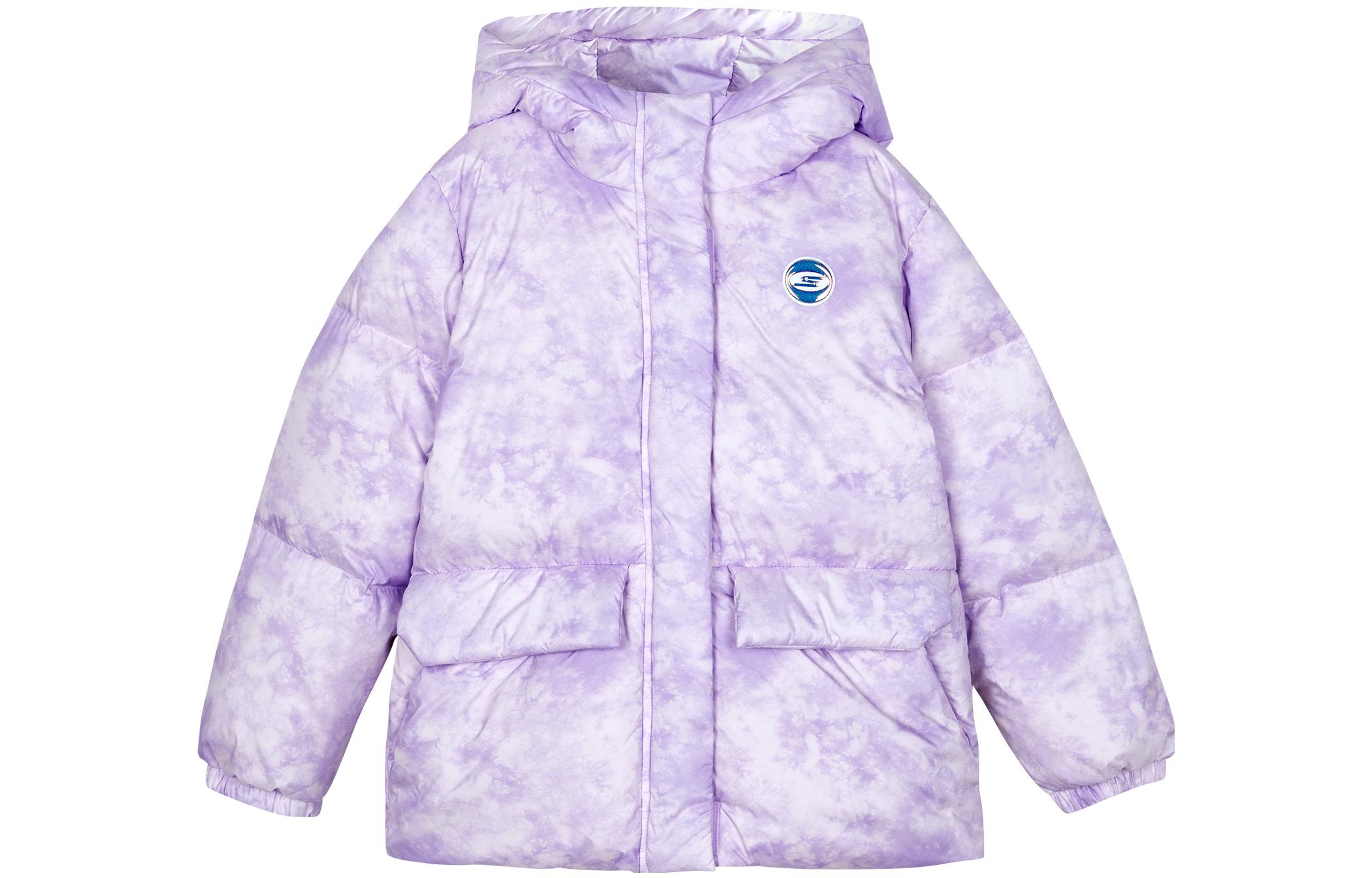 Утепленная куртка Misty Purple с принтом по всей поверхности для подростков Skechers — фото 2