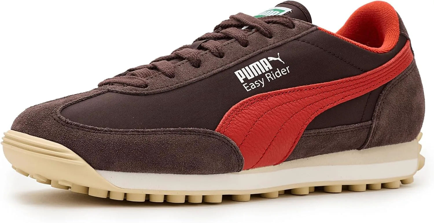 Мужские винтажные кроссовки Puma Easy Rider, коричневый — фото 2
