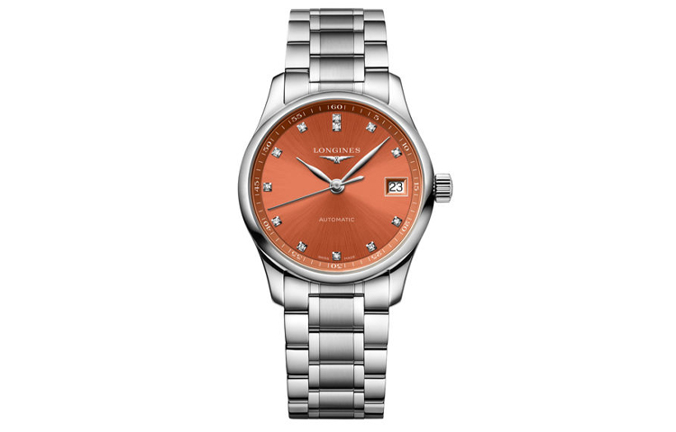 

LONGINES Часы Women's Master Collection Watch, Orange Watch Dial