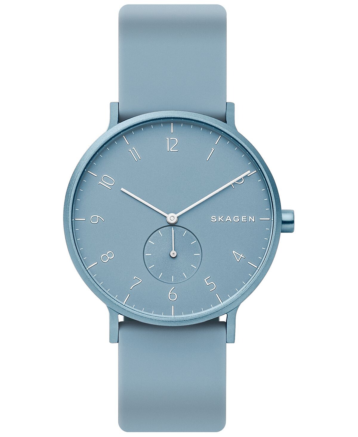 

Часы Aaren Kulor с алюминиевым силиконовым ремешком, 41 мм Skagen