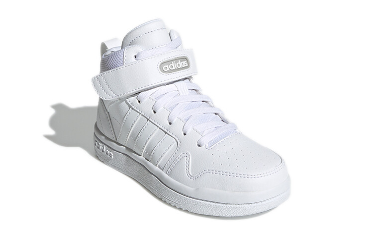 Детские баскетбольные кроссовки Postmove Kids Mid-top White Adidas Neo — фото 3