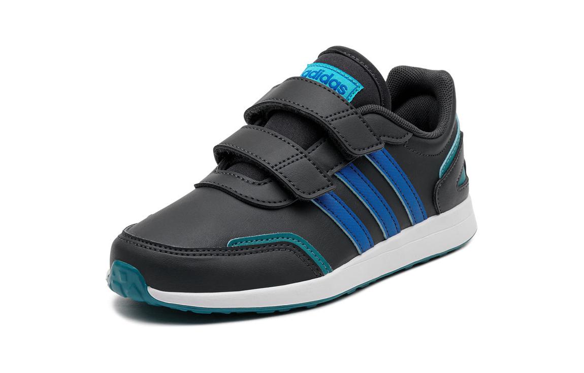 Низкие противоскользящие кроссовки Vs Switch 3 для детей от 3 до 7 лет Adidas Neo, черный/синий — фото 3