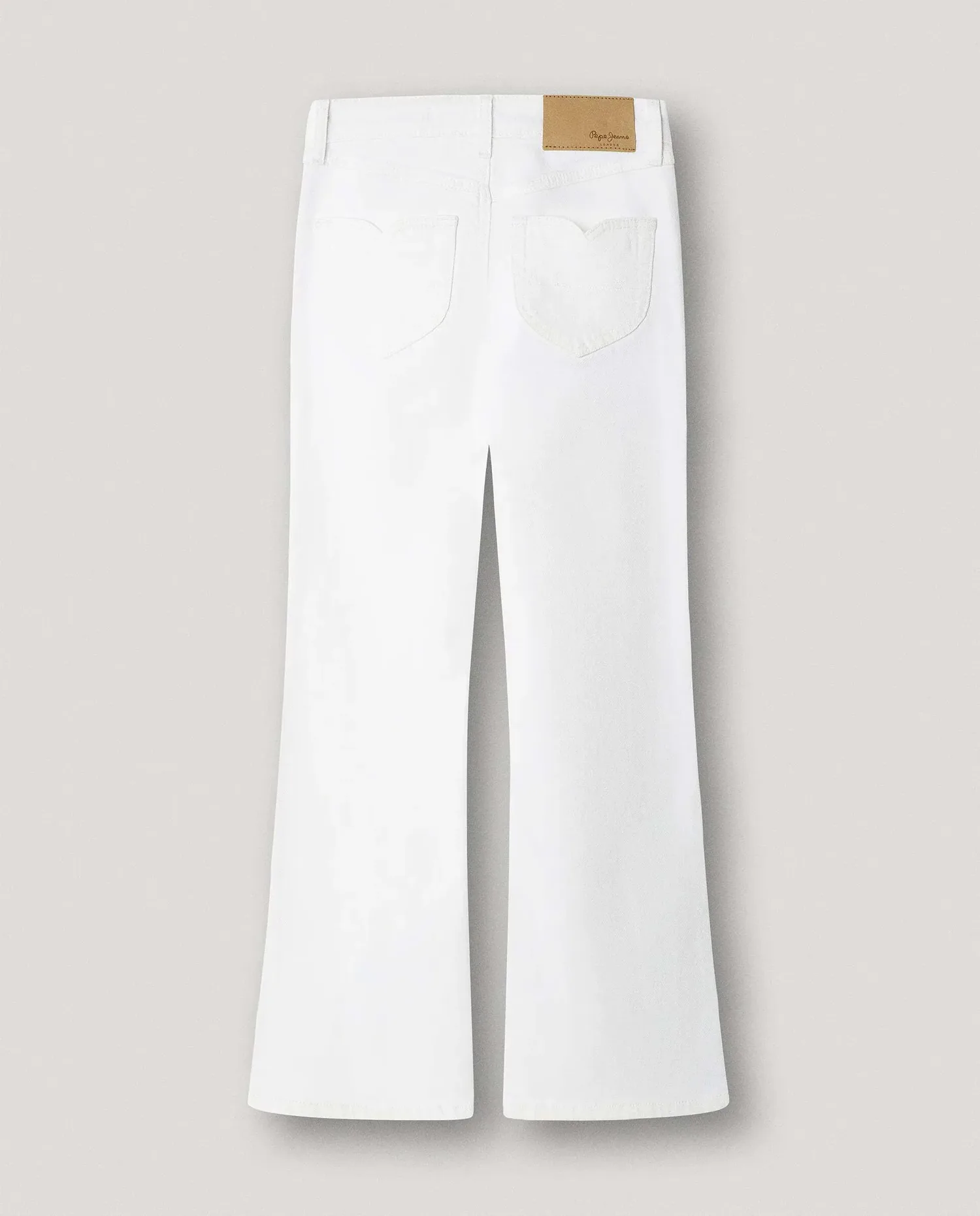 Детские брюки-клеш Slim Flare Willa Pepe Jeans, белый — фото 2
