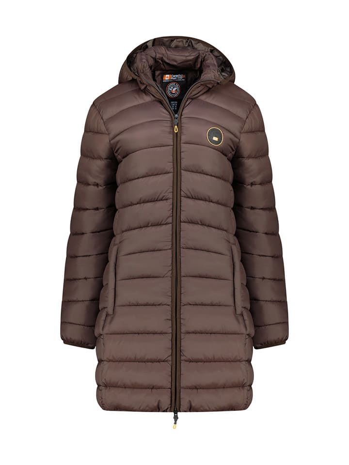 

Canadian Peak Стеганое пальто «Атикамапик» коричневого цвета