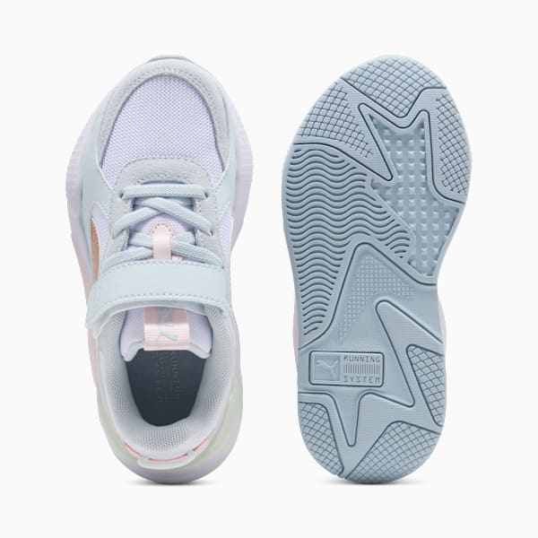 Маленькие дети не любят кроссовки Rs-X Metallic Puma, белый — фото 4