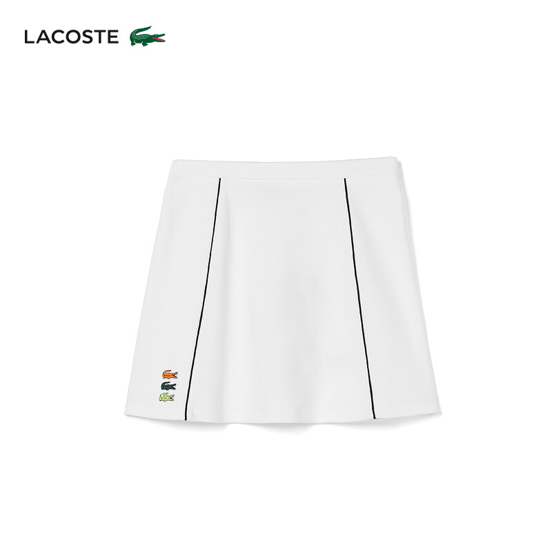 

Юбка короткая Lacoste спортивная, белый