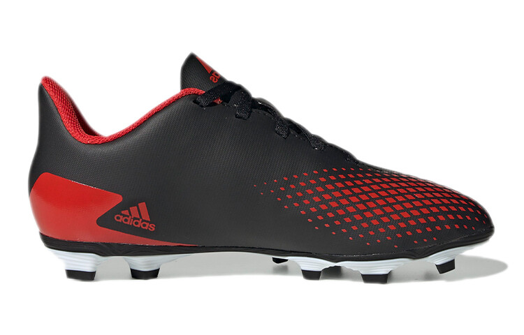 Футбольные бутсы Predator 20.4 Kids Kids Low-top Black/Red Adidas — фото 2