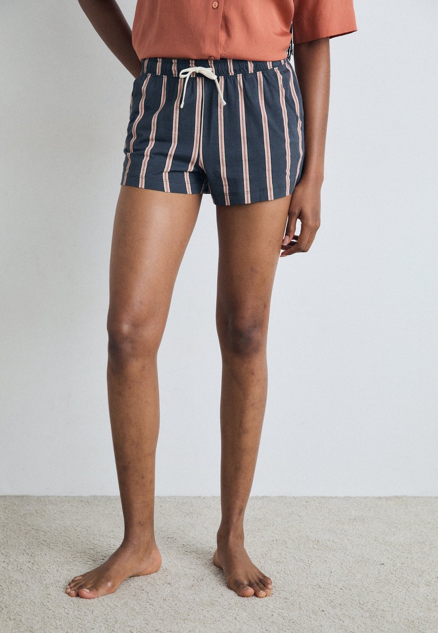 

Пижамные брюки LASCANA VIVANCE DREAMS SHORTS, Anthracite /Dark Blue