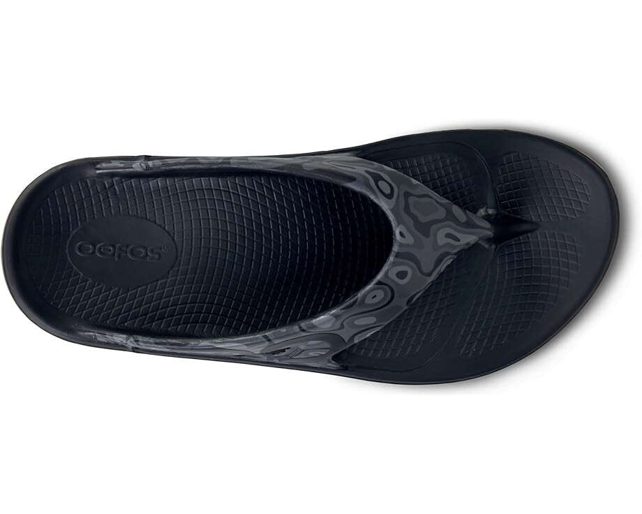Кроссовки OOFOS OOriginal Sport Thong, цвет Black Water Camo — фото 2