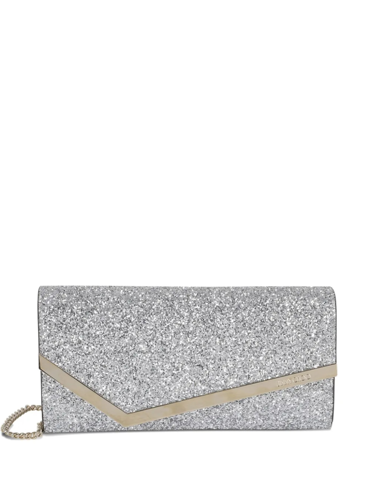 

Сумка-клатч Эмми Jimmy Choo, серебряный