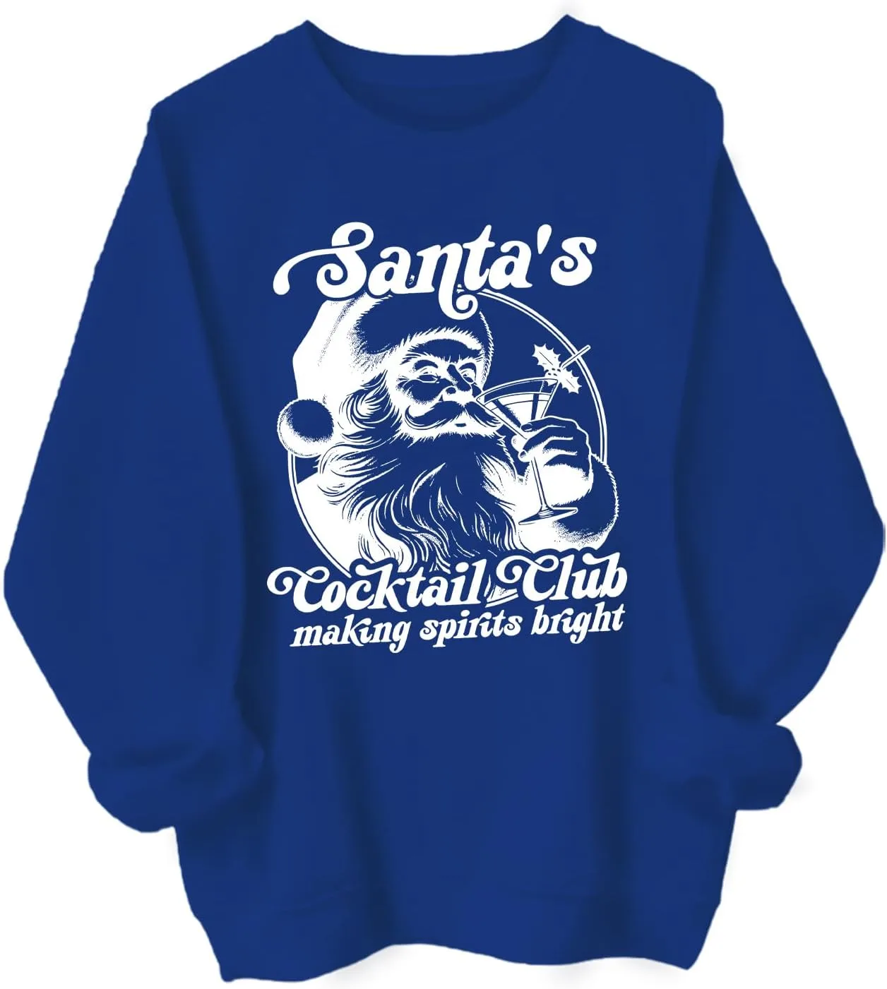 

Свитшот Santa's Cocktail Club рождественский