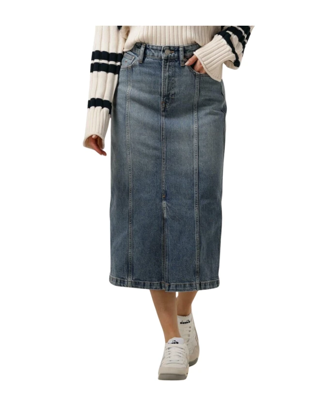 

Стильная юбка миди Claire Tommy Jeans, синий