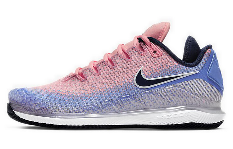 

Теннисные кроссовки Air Zoom Vapor X женские с низким верхом, ультра-синие/огненная орхидея Nike