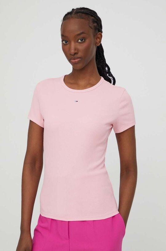 

Футболки Tommy Jeans, розовый