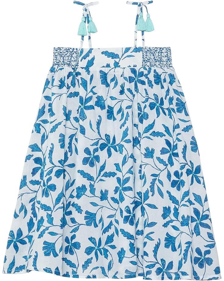 

Платье Hatley Kids Batik Flowers Full Dress, белый