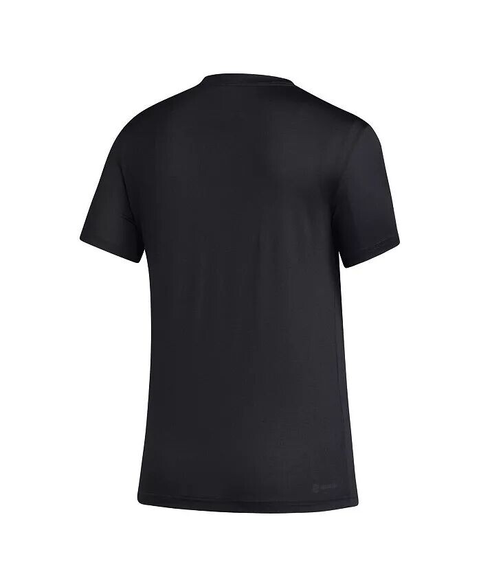 Черная женская футболка San Jose Earthquakes AEROREADY Club Icon Adidas — фото 4