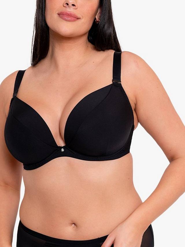 

Суперпуш-ап Multiway Padded Plunge бюстгальтер Curvy Kate, Black
