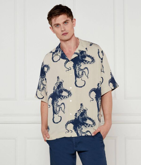 

Рубашка lapisy_m Relaxed fit Boss Orange, желтый
