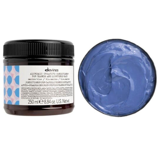 Кондиционер для креативного окрашивания - синий 250мл Davines Alchemic Creative Marine Blue — фото 2
