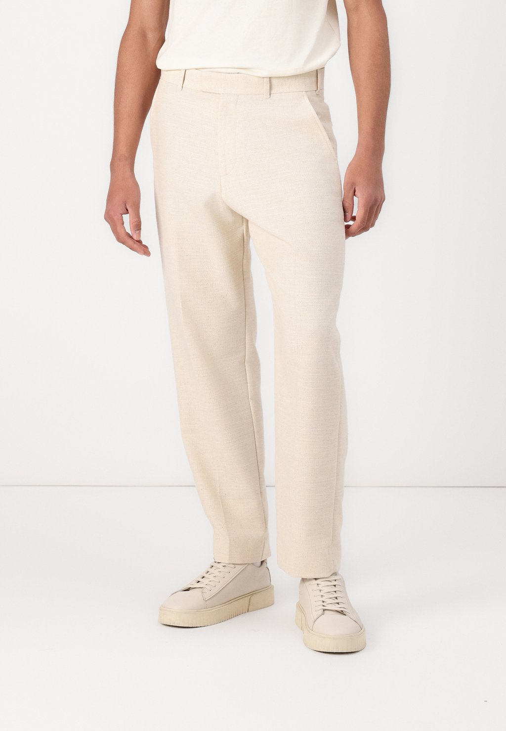 

Брюки COLLINS CLASSIC PANT Abercrombie & Fitch, Off White