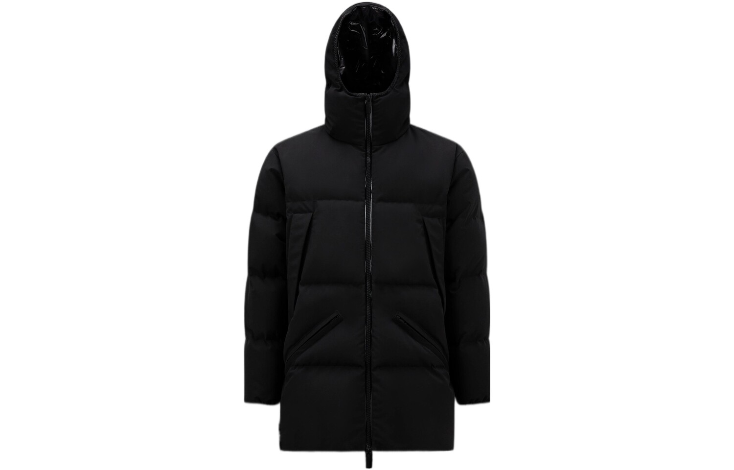 

Пуховик мужской черный Moncler