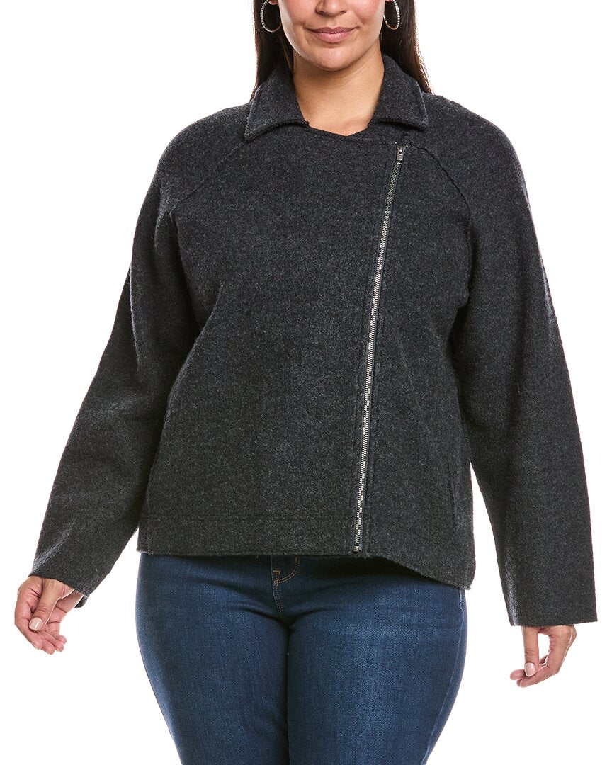 

Эйлин Фишер Плюс Шерстяная Косуха Eileen Fisher, Charcoal