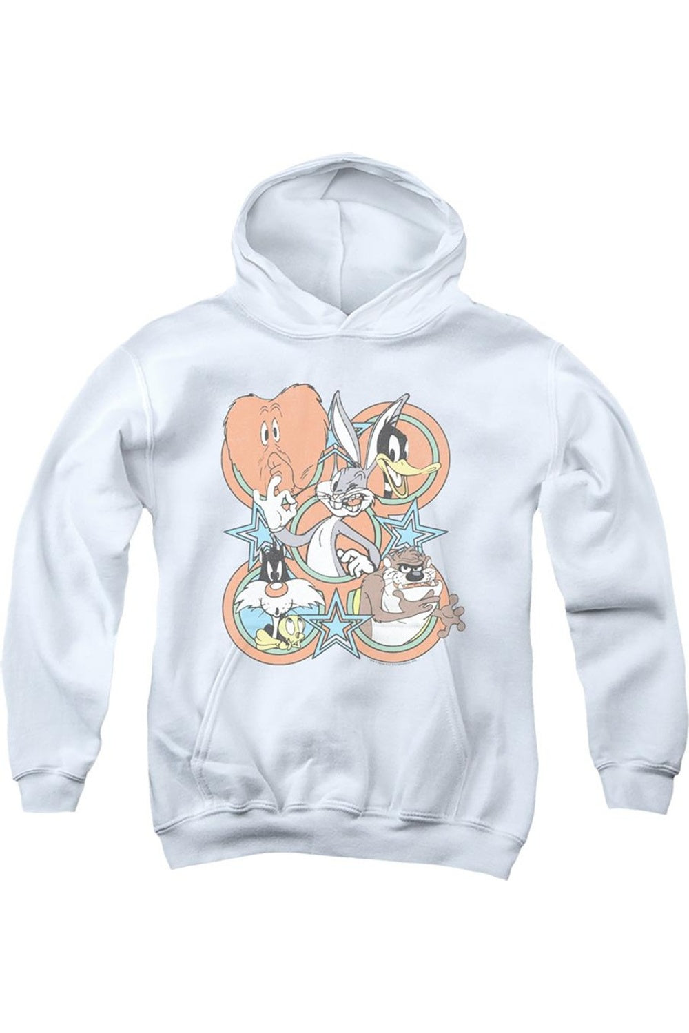 

Толстовка с капюшоном Looney Tunes Screen Stars для детей Gildan, белый