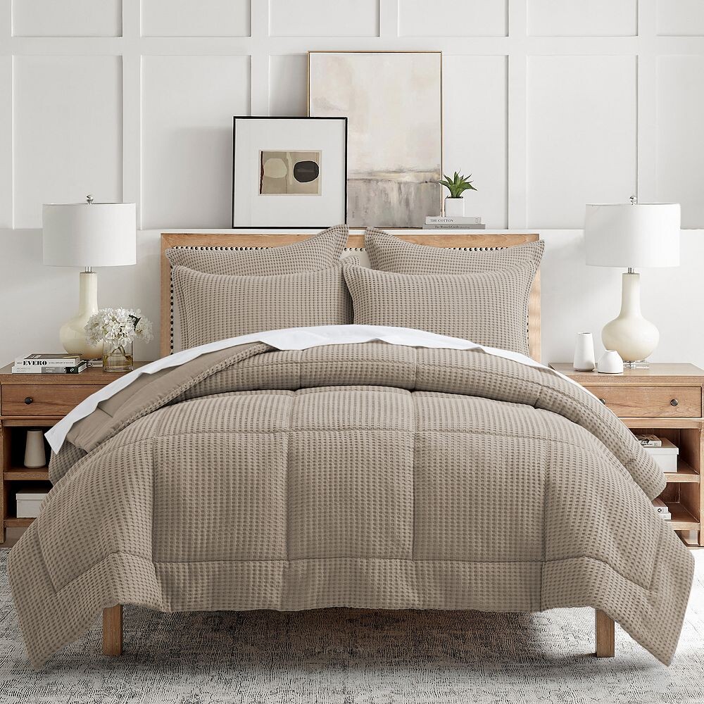 

Набор вафельных одеял Levtex Home Mills с накладками, цвет Beige Khaki