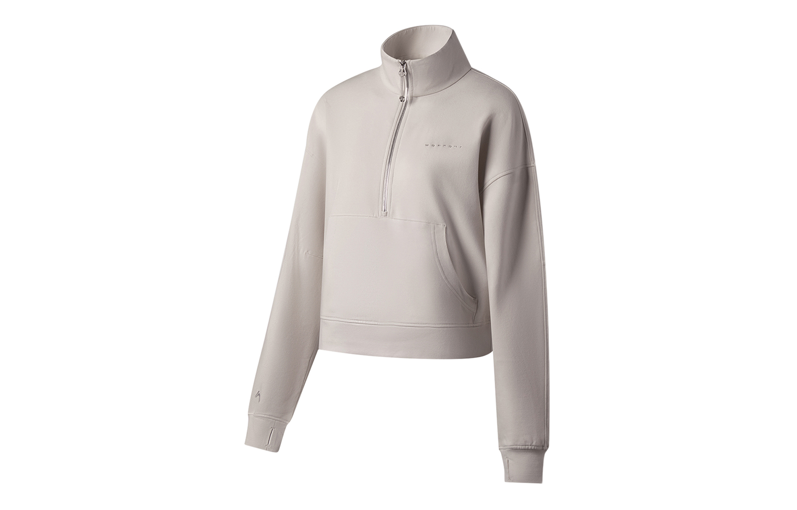 

Толстовка Fitness Series женская moonlight gray LINING, светло-серый