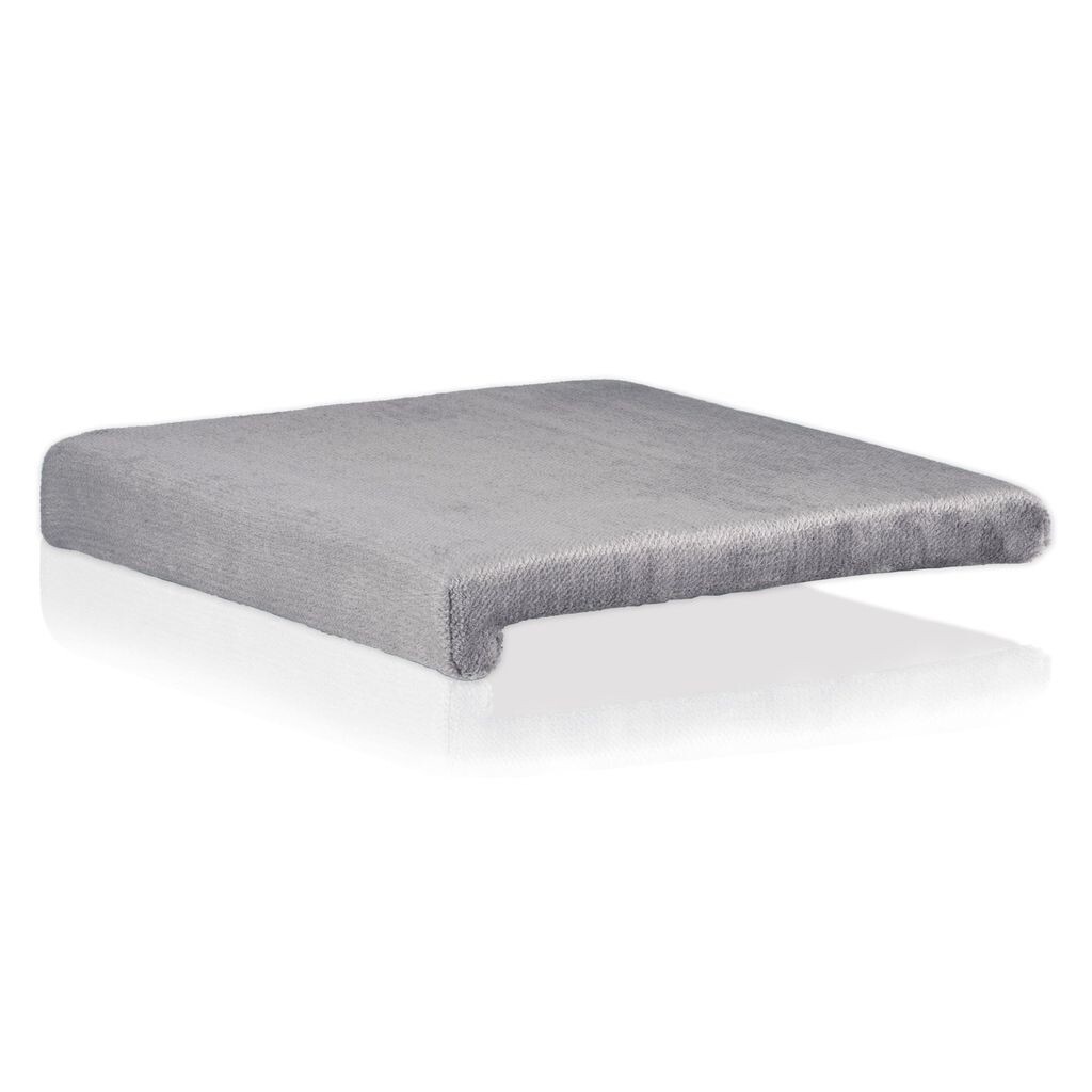 

Подушка для сиденья/подушка-зажим бархатная SORRISO с 1 полоской, на мягкой подкладке - производство Германия, цвет: ягодный Lycce, серый