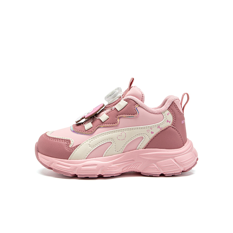 

Kulomi устойчивые к истиранию с отскоком легкие амортизирующие терморегулирующие низкие детские беговые кроссовки Sanrio, розовый