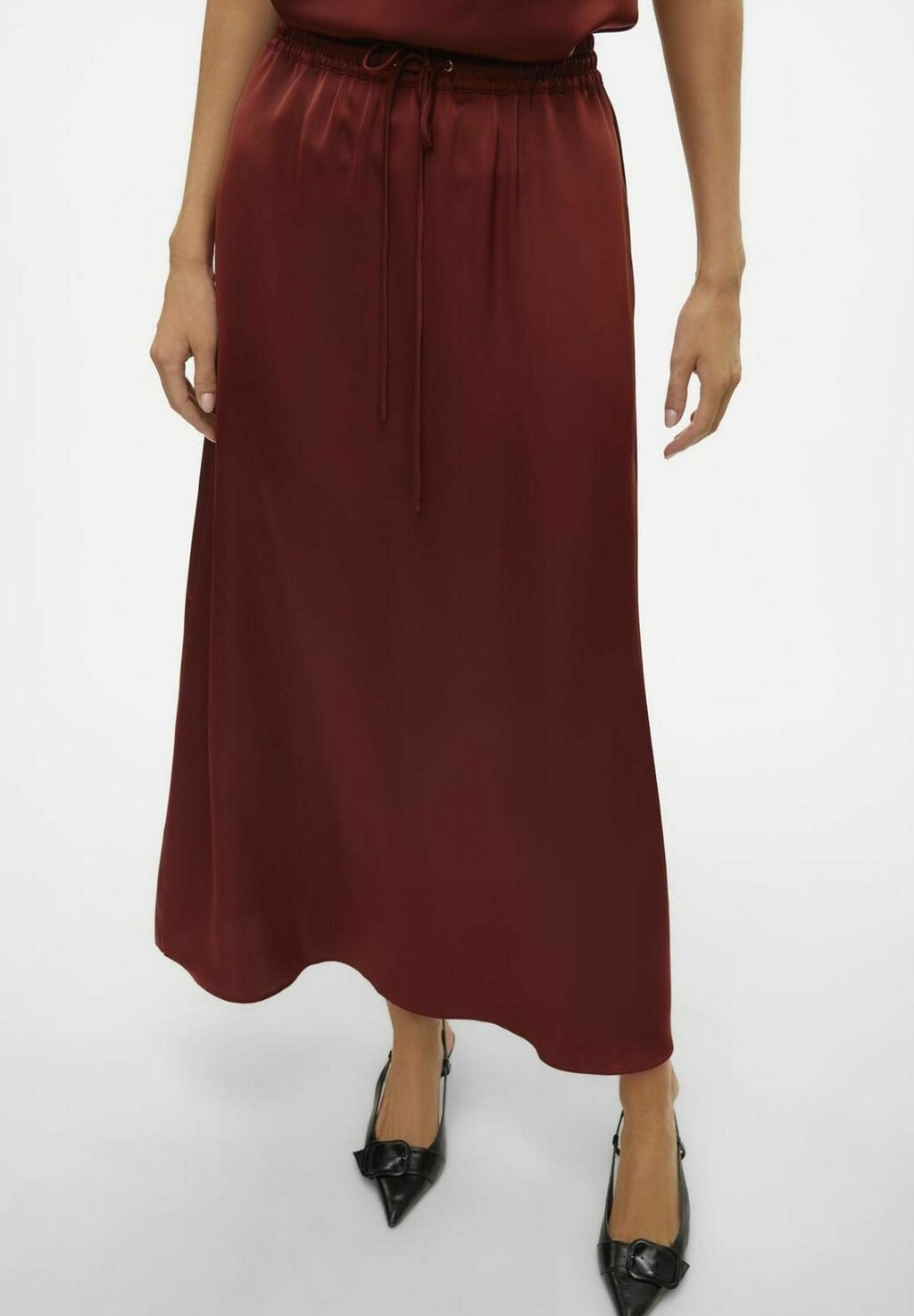 

Юбка макси VMMOSIA Vero Moda, темно-красный