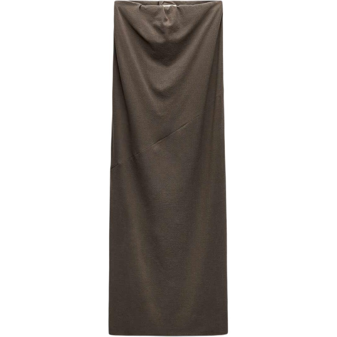 

ZARA ZW Series платье без рукавов для женщин brown