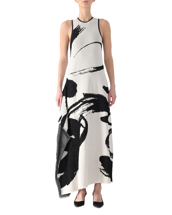 

Асимметричное макси-платье Jason Wu Collection, белый