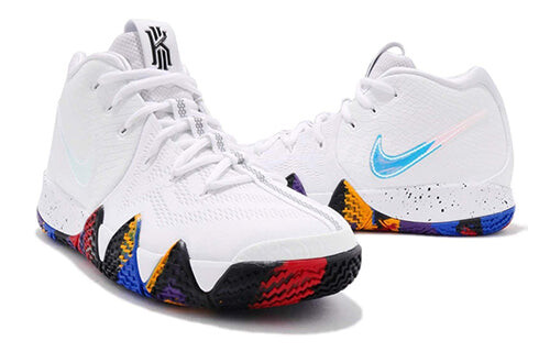 Кроссовки kyrie 4 ep 'ncaa tournament' Nike, белый — фото 2
