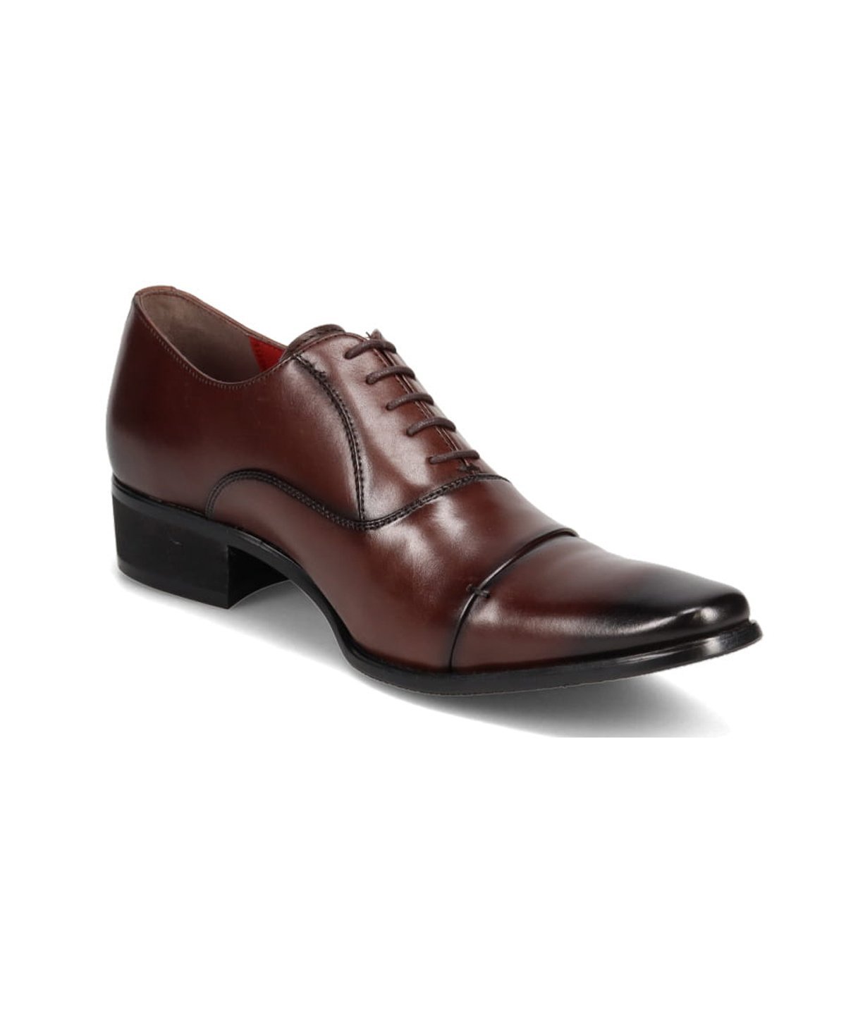Туфли Inner Wing Lace-Up Business Shoes Black List, Dark Brown — фото 4
