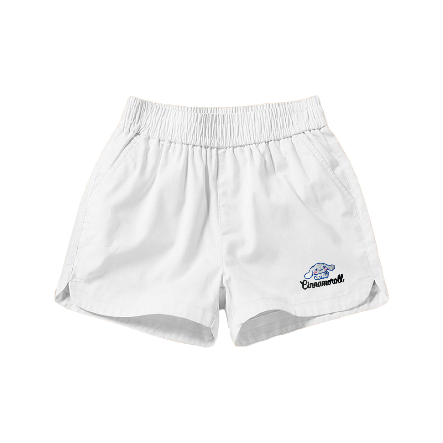 

Cinnamoroll Hello Kitty повседневные шорты Unisex Sanrio, белый