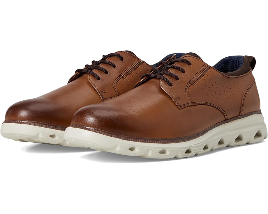 

Оксфорды Johnston & Murphy Jenkins Plain Toe, цвет Brown Leather