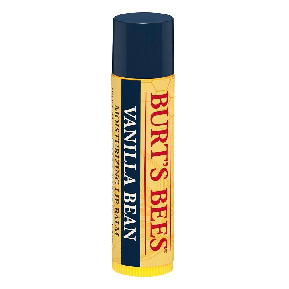 

Burt's Bees Бальзам для губ с ванилью и бобами, желтый