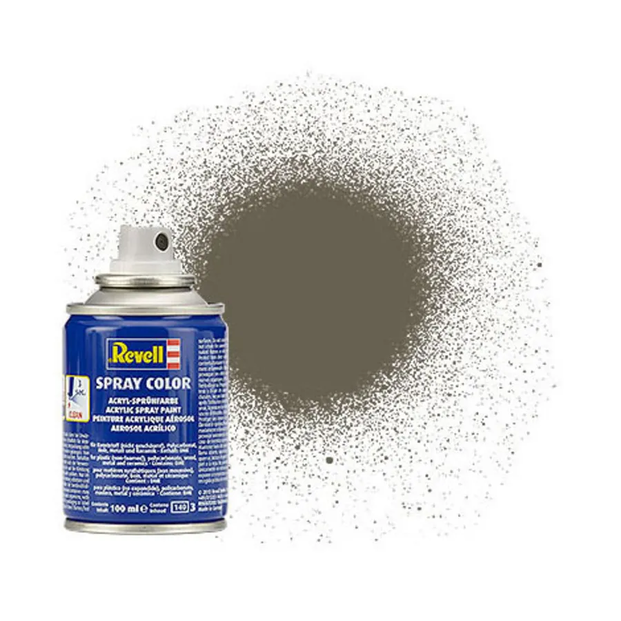 

НАТО Оливково-Мэтт, Paints - Spray Color (Revell)