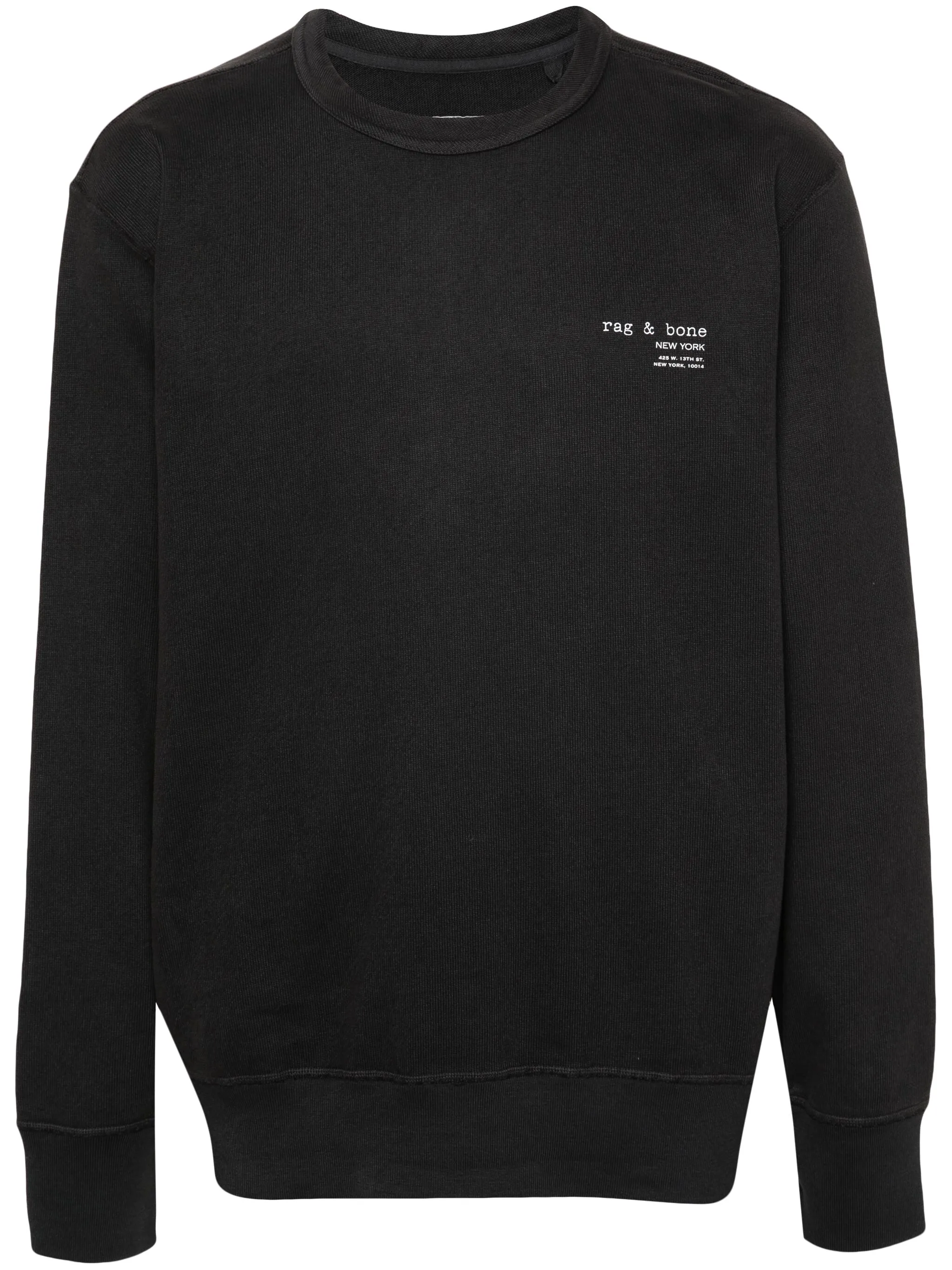 

Толстовка с логотипом Rag & Bone, черный