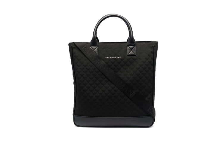 

EMPORIO ARMANI Сумка мужская из полиэстера, черная, обычная