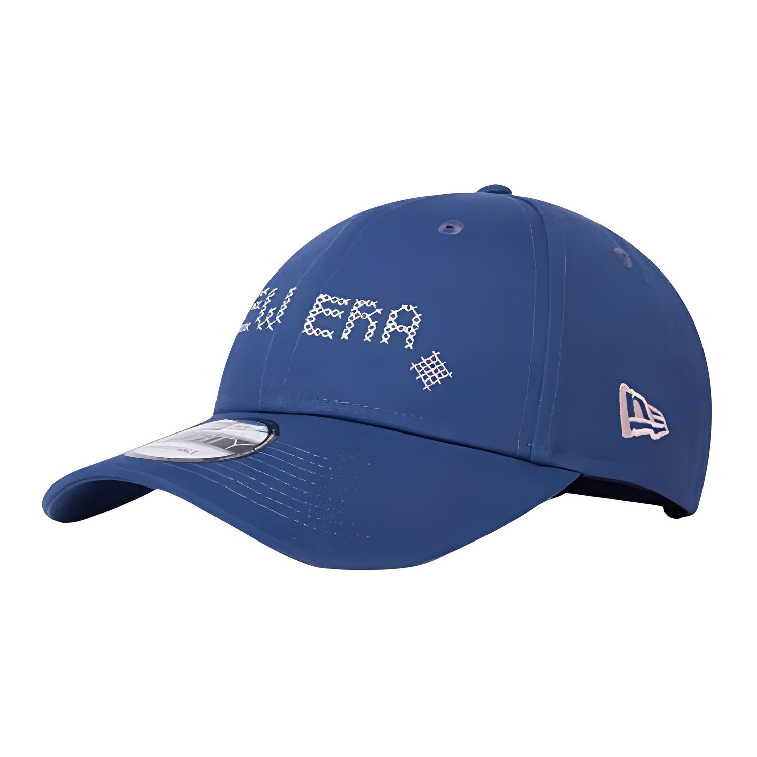 

New Era Хлопковая бейсболка Unisex Navy Blue