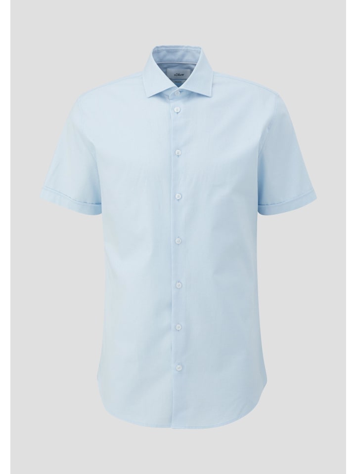 

s.Oliver Рубашка 53K1 небесно-голубого цвета