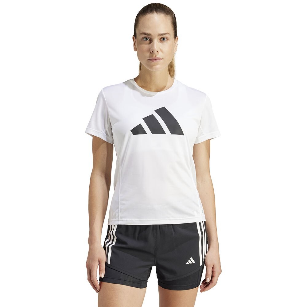 

Футболка с коротким рукавом adidas Run It, белый