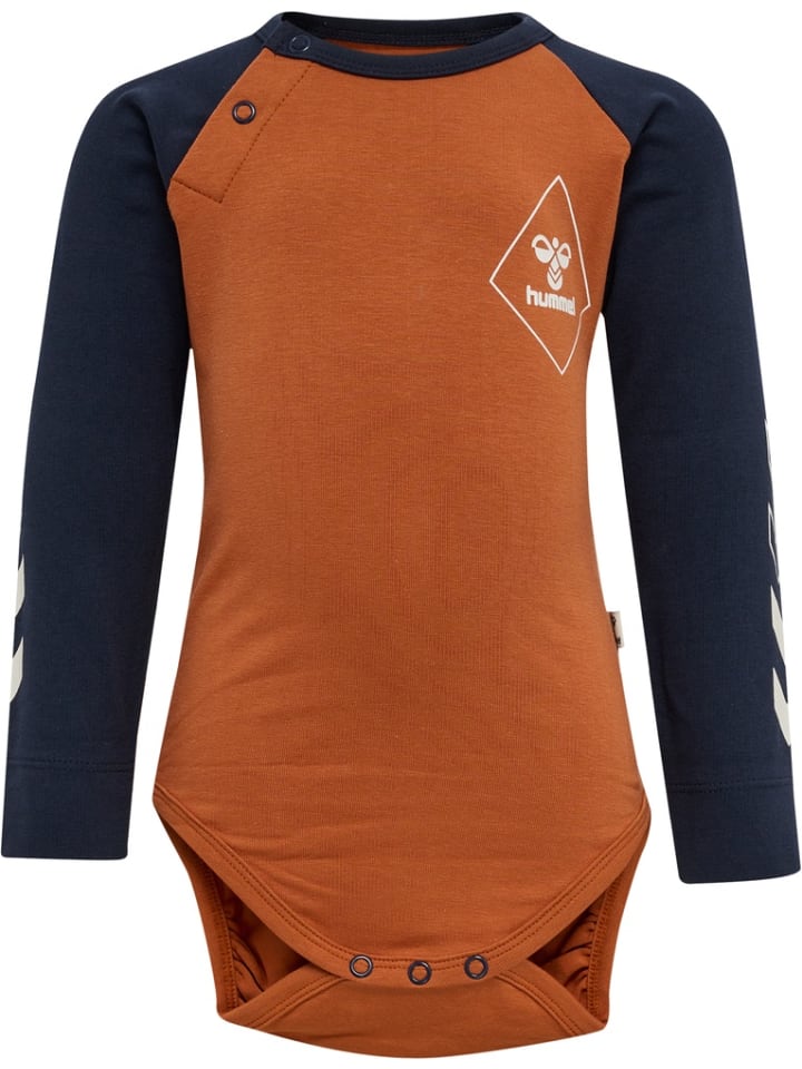 

Комбинезон уличный Ceasar Body Longsleeve коричневого цвета Hummel
