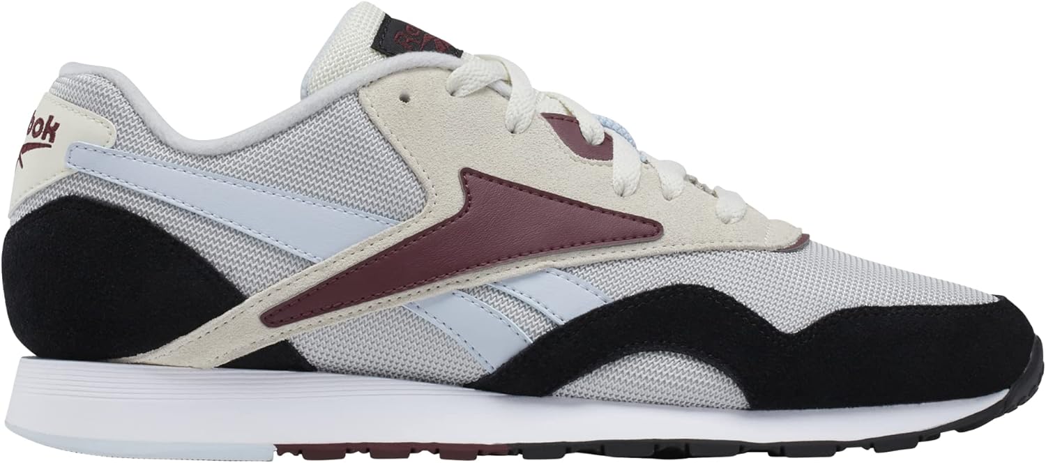 

Мужские кроссовки Reebok Classic Nylon Plus, черный/бордовый/стальной